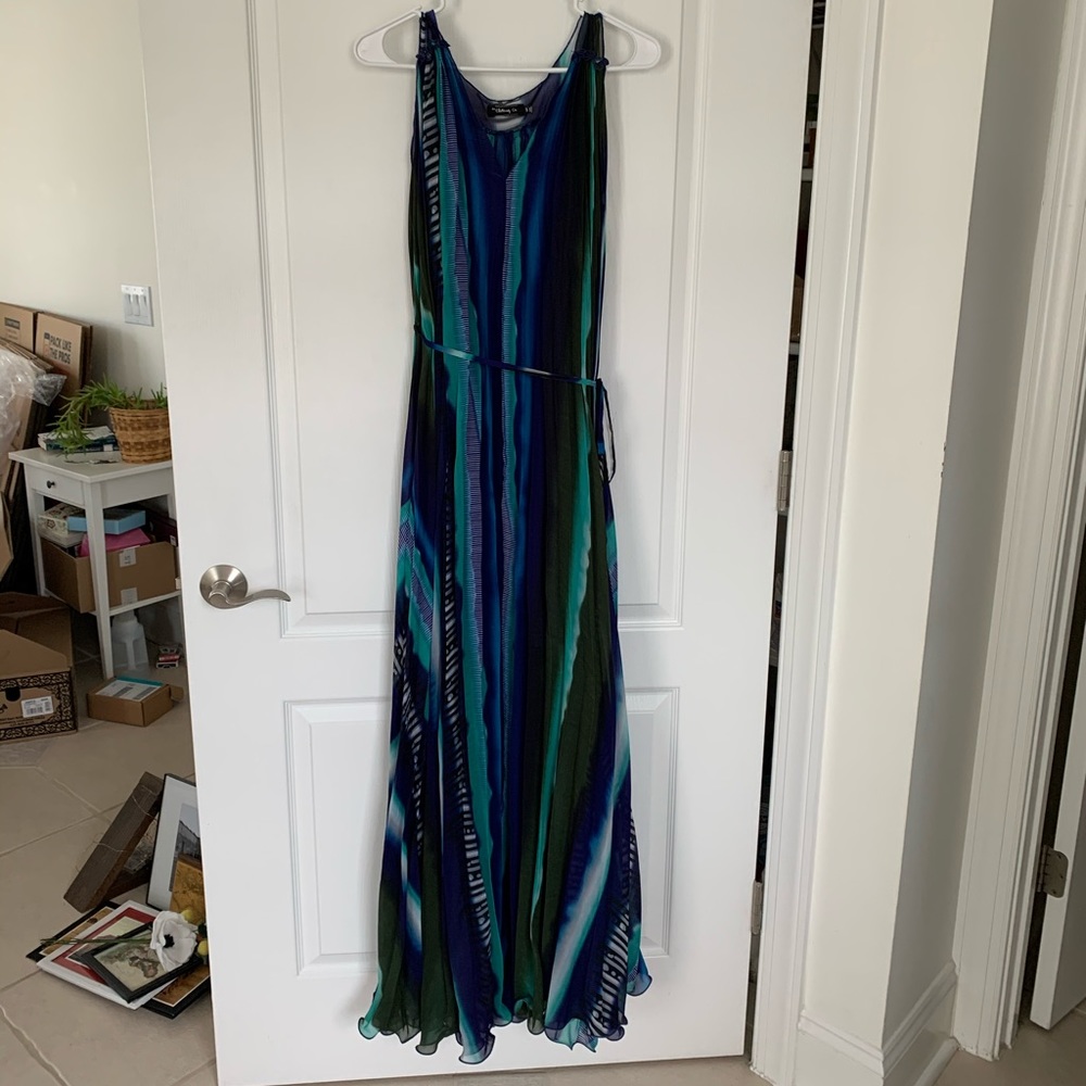 Long flowy formal dress